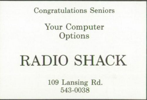 Radio Shack - Lansing Store (newer photo)